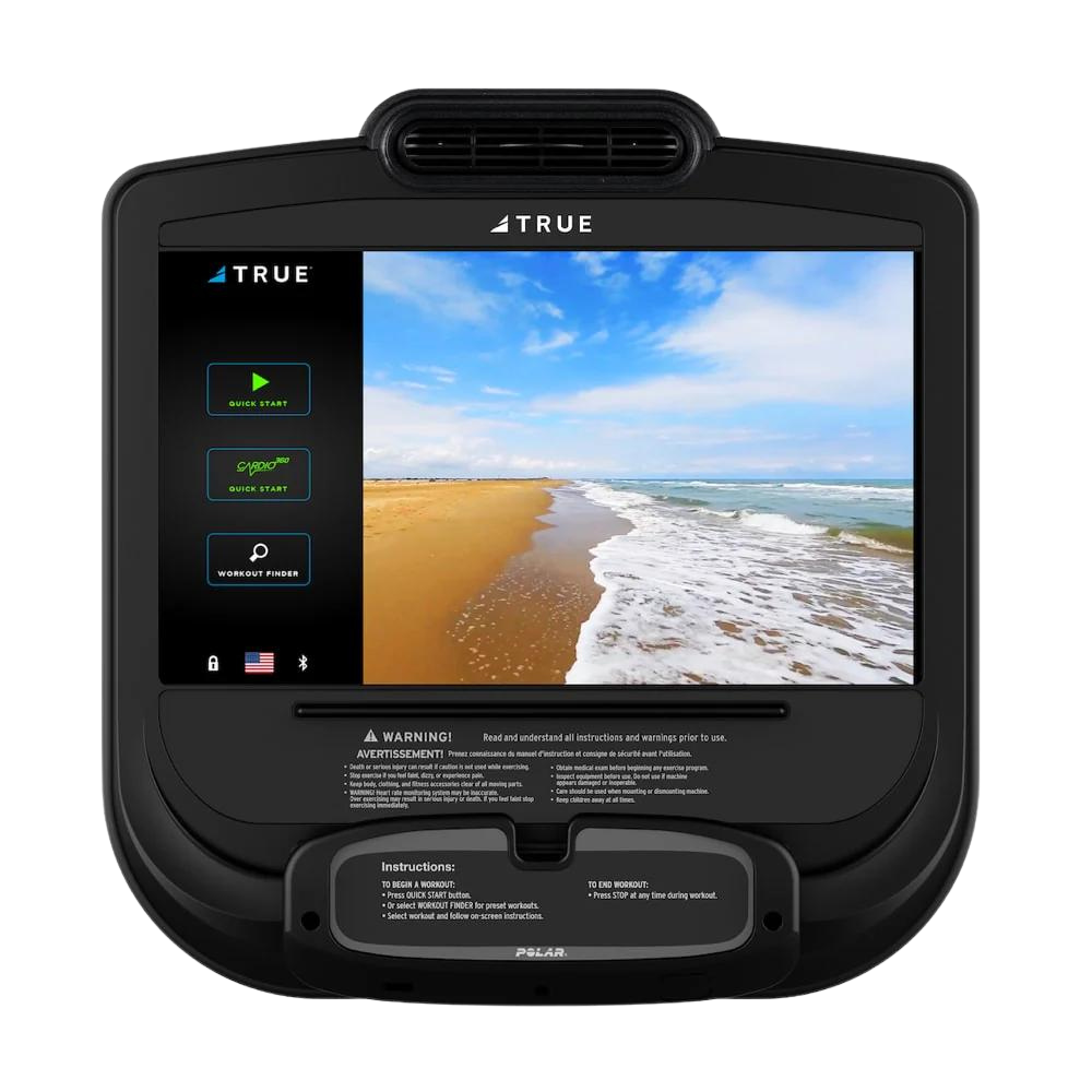 TRUE XS1000-19 Elliptical with Envision 16" Console