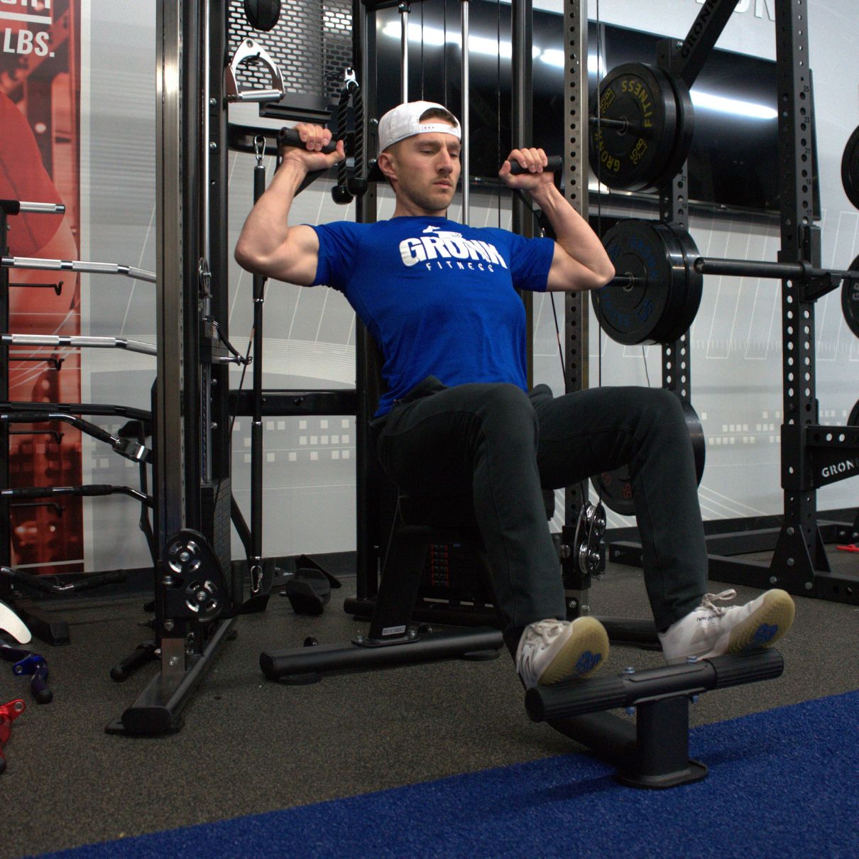 Gronk Fitness Utility Bench with Foot Support - Discontinued