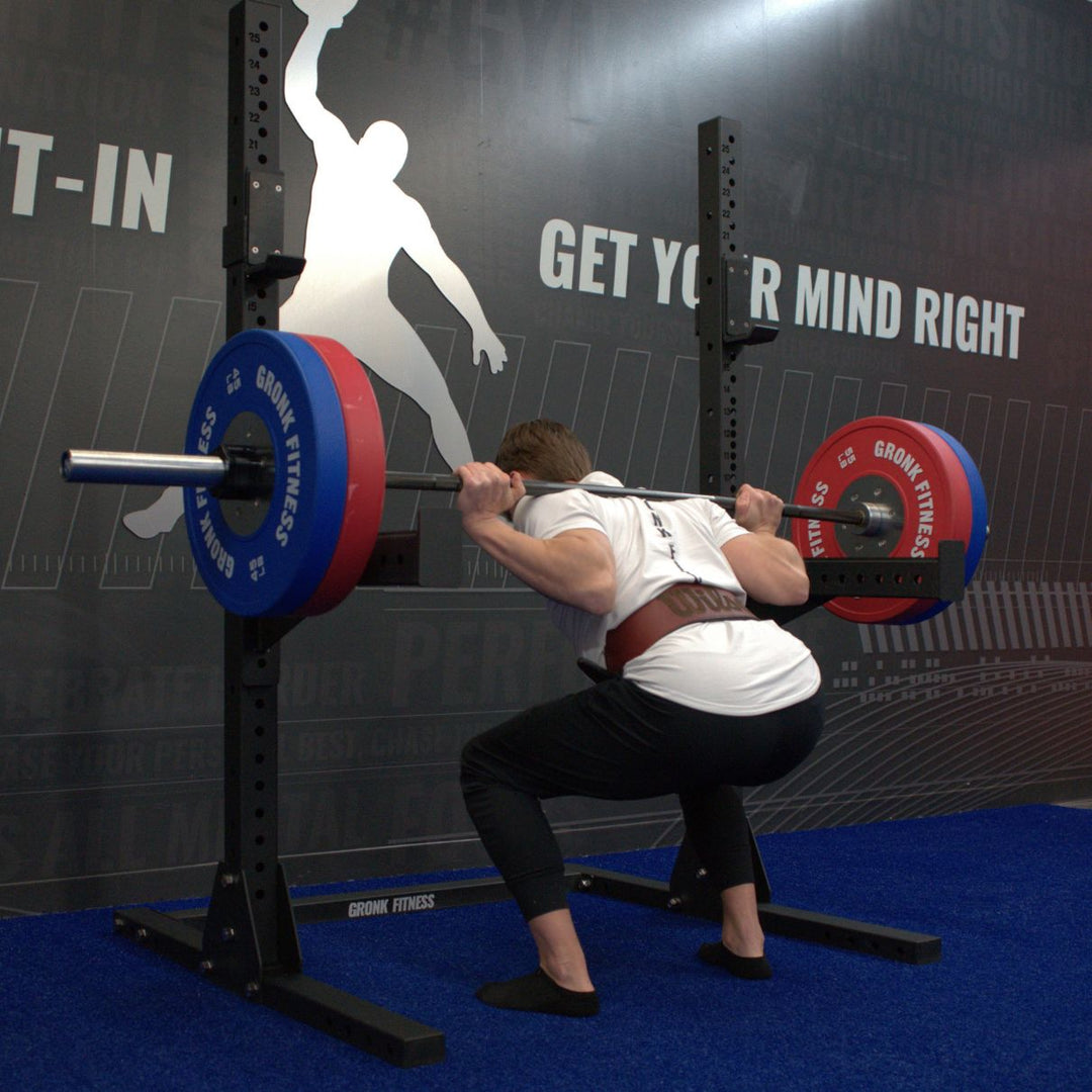 Gronk Fitness Squat Stand with J Hooks
