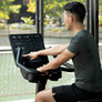 Life Fitness Club Series + Upright Bike w/ SL Console - Black