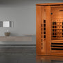 Dynamic Full Spectrum "Lugano" FAR Infrared Sauna with Hemlock Wood