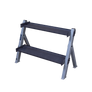 Body-Solid Dumbbell & Kettlebell Rack