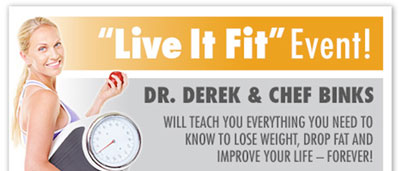 At G&G Fitness Equipment our motivation is to help you achieve your health and fitness goals.  Many people want to lose weight, drop body fat and shape and tone their body.  That is why we're excited to announce that we've partnered with Derek Alessi Ph.D