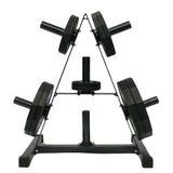 Gronk Fitness Compact A-Frame Weight Tree Gronk Fitness Products Dumbell racks, power block stand, plate and bar storage, kettlebell racks, ball racks 5_3d5a666f-4148-46cf-951f-44a37fe78931