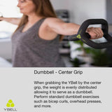 TRX YBell Arc Series 3-in-1 Kettlebell, Dumbbell and Push Up Bar Workout Equipment | 5.5 LBS TRX Kettlebells 61OOz_200CSJL._AC_SL1200