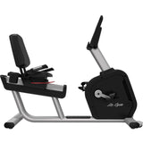 Life Fitness Aspire Recumbent Bike with SL Console, Arctic Silver Life Fitness Bike; Commercial Life_Fitness_Aspire_Recumbent_Bike_Arctic_Silver_Side_View_1600_1600_1600