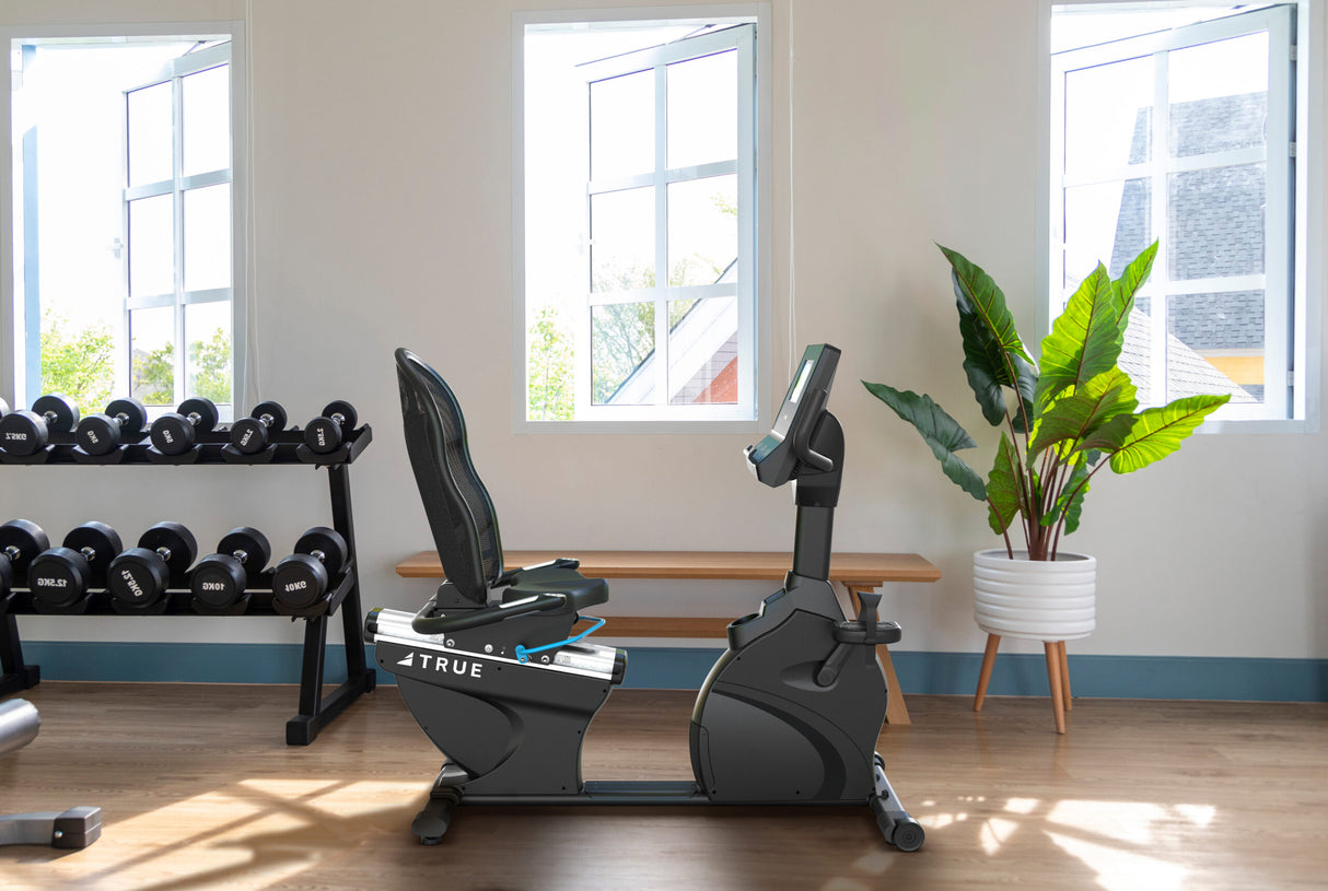 True Performance Series Recumbent Bike | Black TRUE Bike; Recumbent Performance-Recumbent-Bike-1-scaled