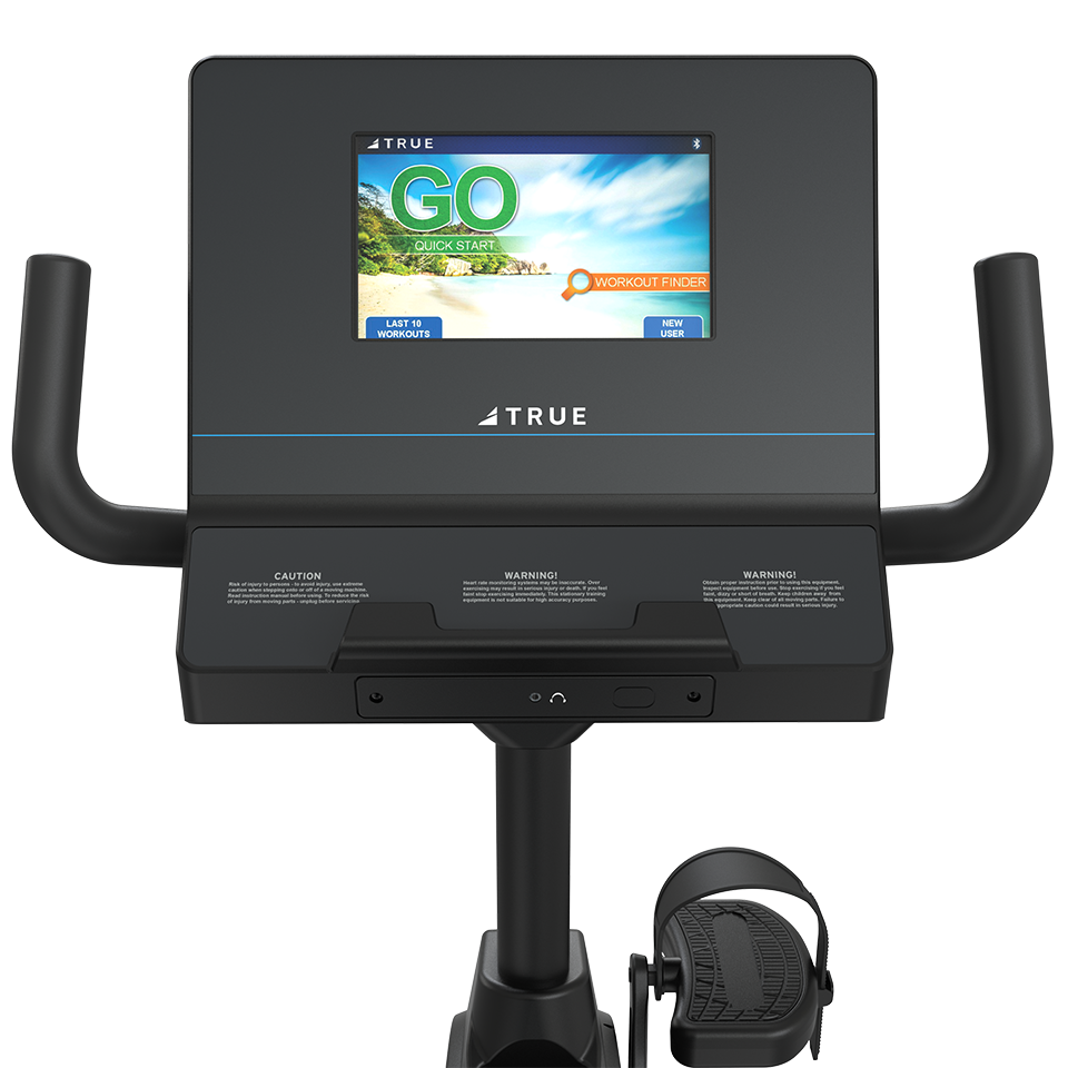 True Performance Series Recumbent Bike | Black TRUE Bike; Recumbent RR1-0A-35-Performance-Recumbent-Bike-user-view-9in_960