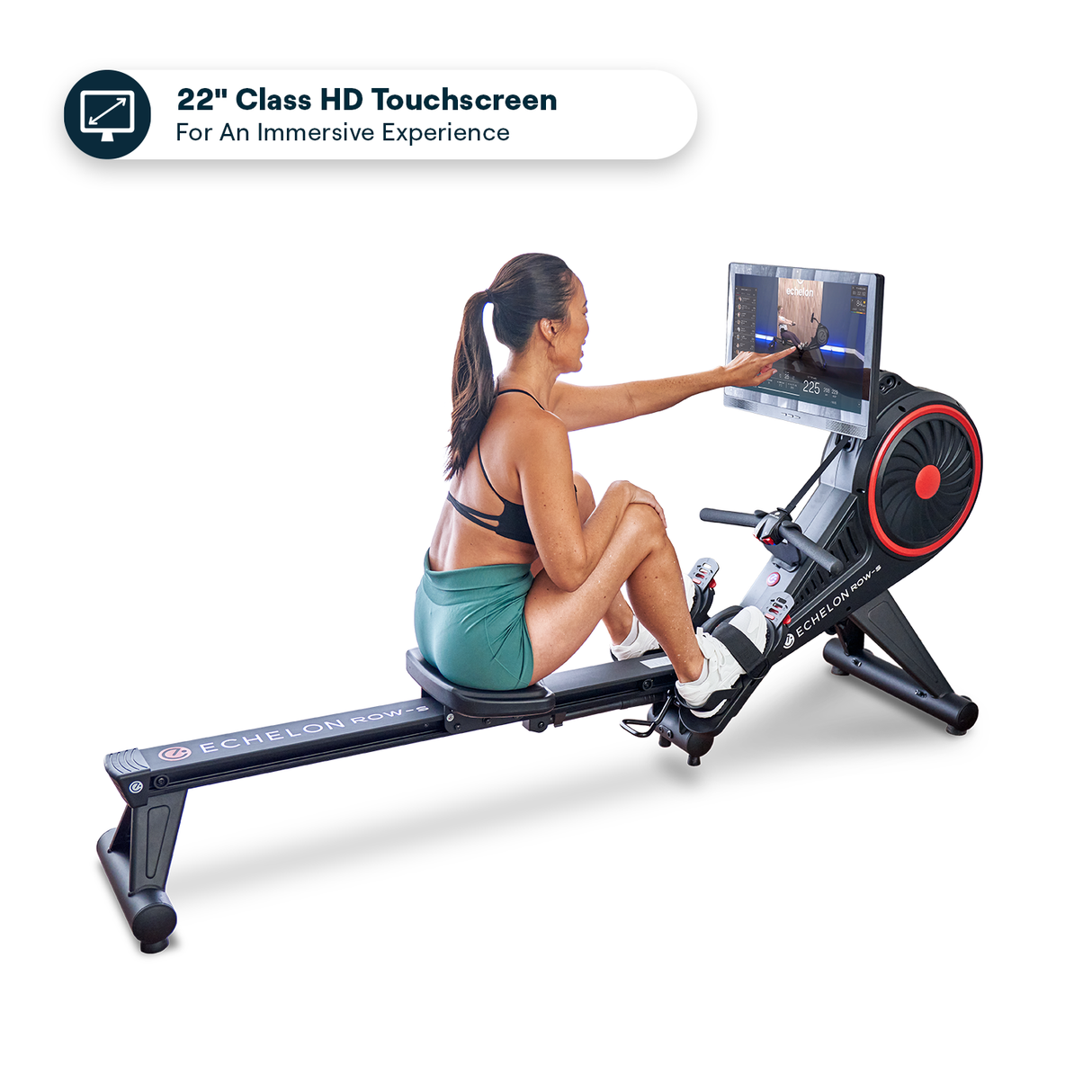 Echelon Row-s - Discontinued Echelon Rowers, Cross-Row RowS_PDP-On-White-Console