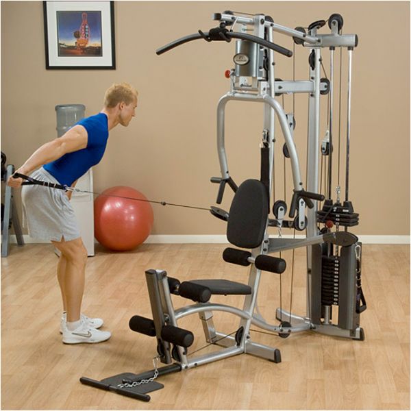 Powerline Single Stack Home Gym P2X Body Solid Home Gym, Small; Single stack or a-frame double stack (functional trainer). 5 functions or less powerline-p2x-inuse-3_720x_d6efc6e1-fb88-4be8-8427-7ad5ee50d900