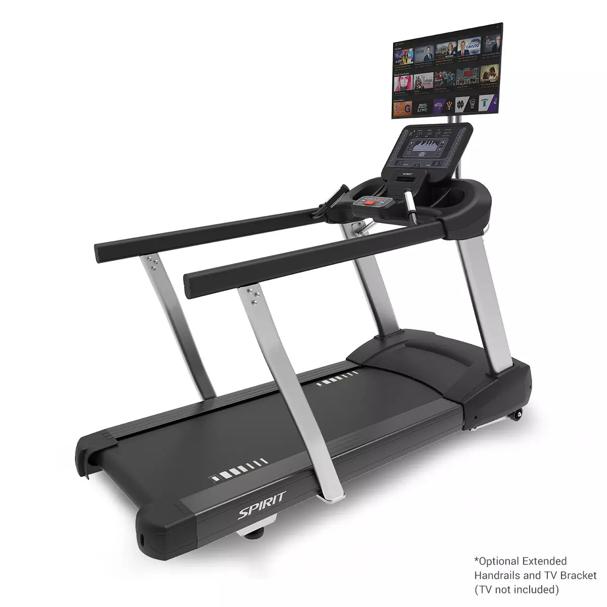 Spirit CT800 Treadmill - Discontinued Spirit Treadmill; Commercial Frame Residential r_34_rear_view_tv-2_jpg_c6436a58-e48b-434a-9320-06f12b5ec062